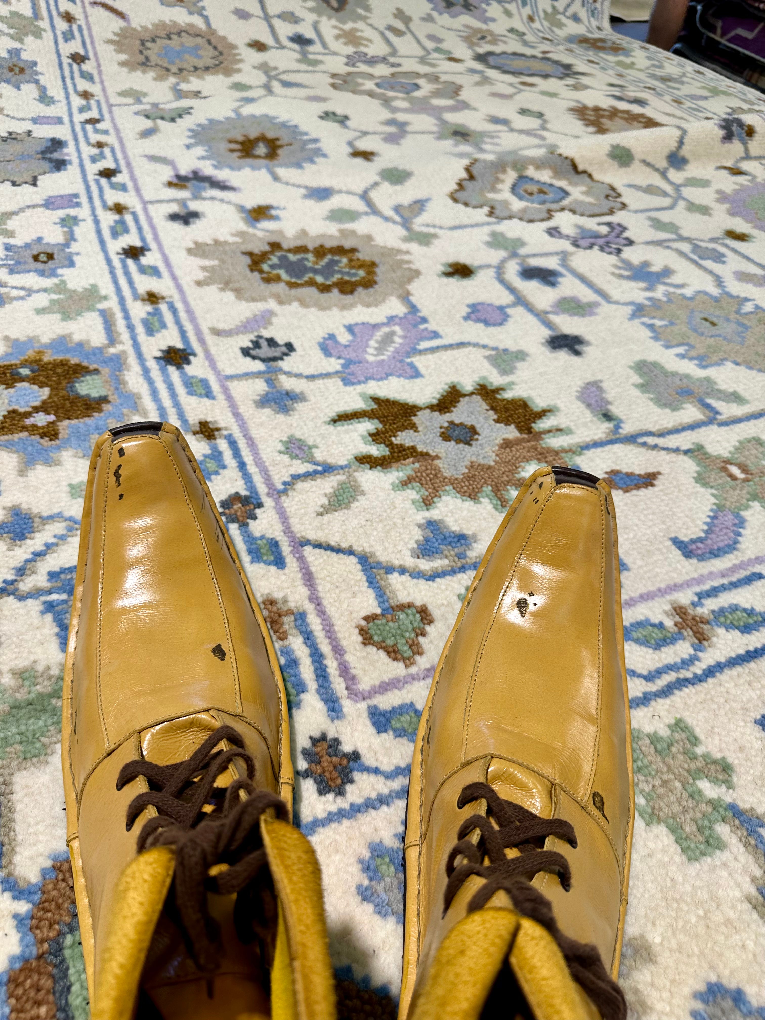 Leonora 6x9.3 Ivory & Ivory Oushak