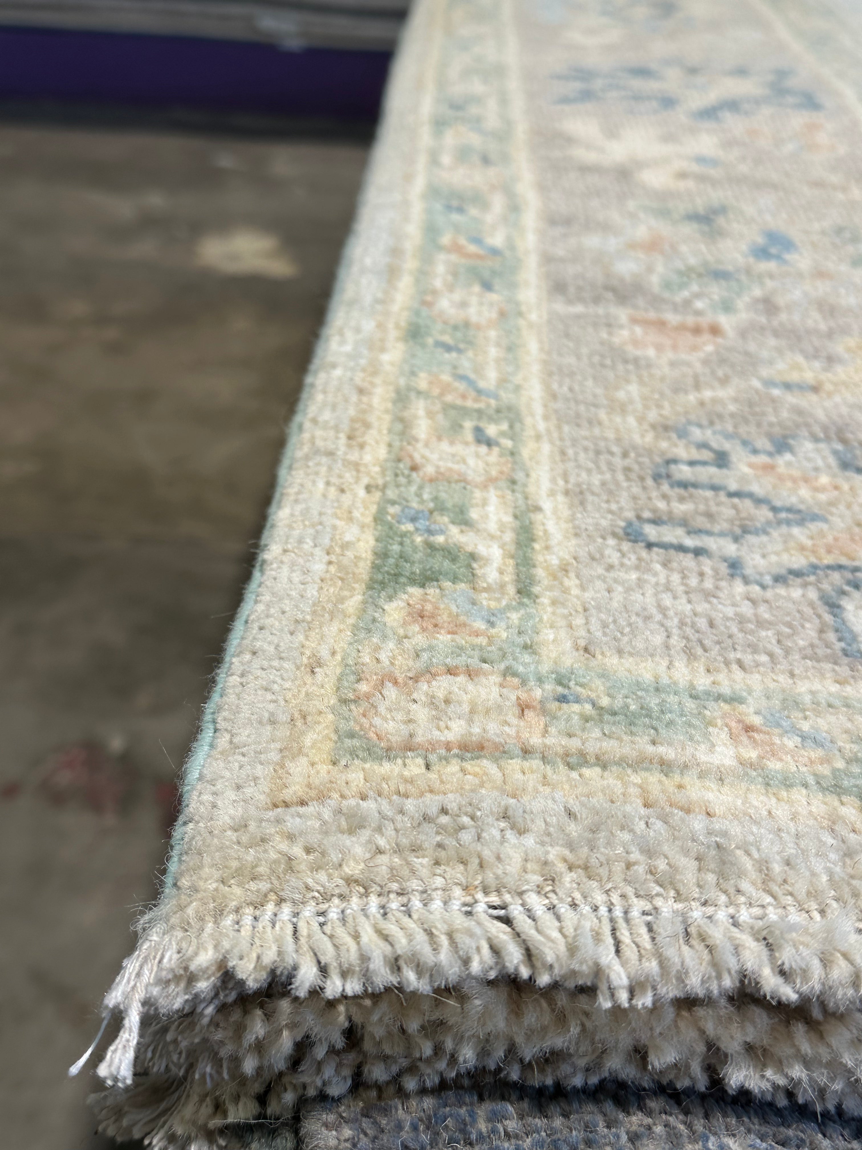 Debra Chiate 5.3x7.10 Afghani Whitewashed Oushak
