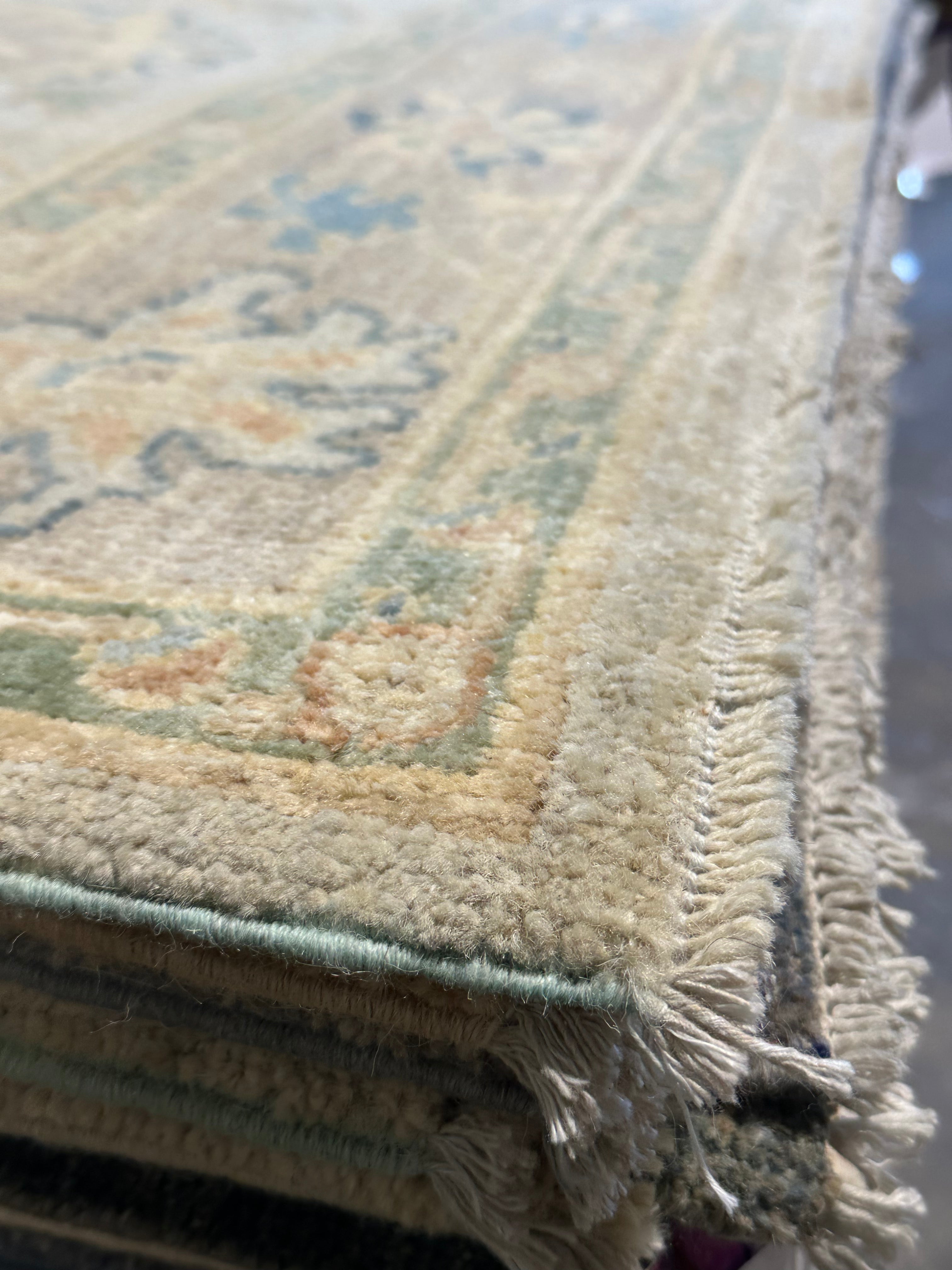 Debra Chiate 5.3x7.10 Afghani Whitewashed Oushak