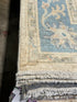 Erin Oakley 5.3x8.3 Afghani Whitewashed Oushak