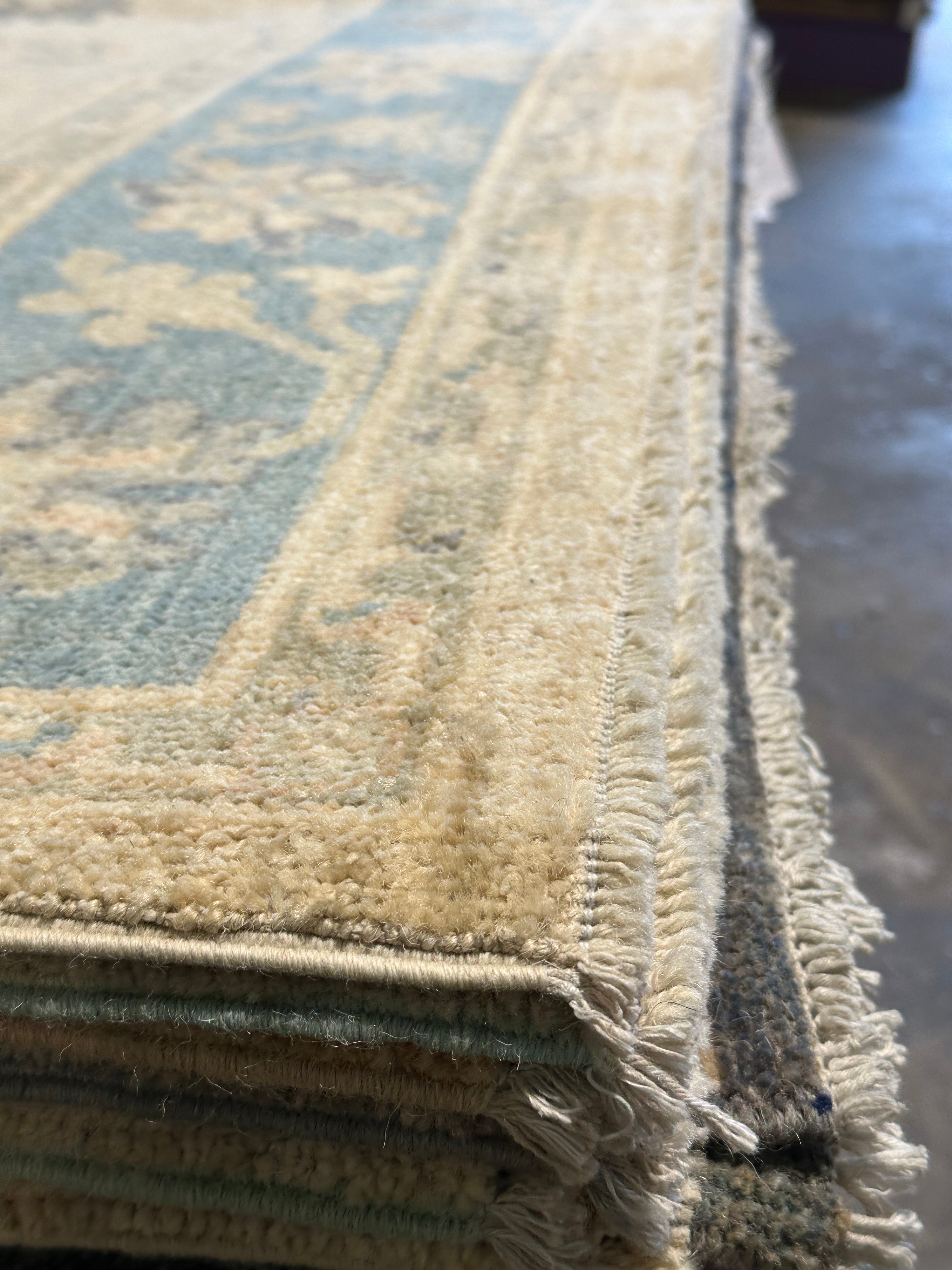 Erin Oakley 5.3x8.3 Afghani Whitewashed Oushak