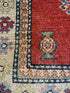 Carol Love-Smernitch 2.10x4.7 Red Hand-Knotted Kazak Rug