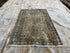 Christina M. Fitzgerald 3x4.5 Blue Hand-Knotted Heriz Rug
