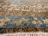 Christina M. Fitzgerald 3x4.5 Blue Hand-Knotted Heriz Rug