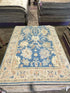 Marianna Elias 5.2x7.10 Afghani Whitewashed Oushak