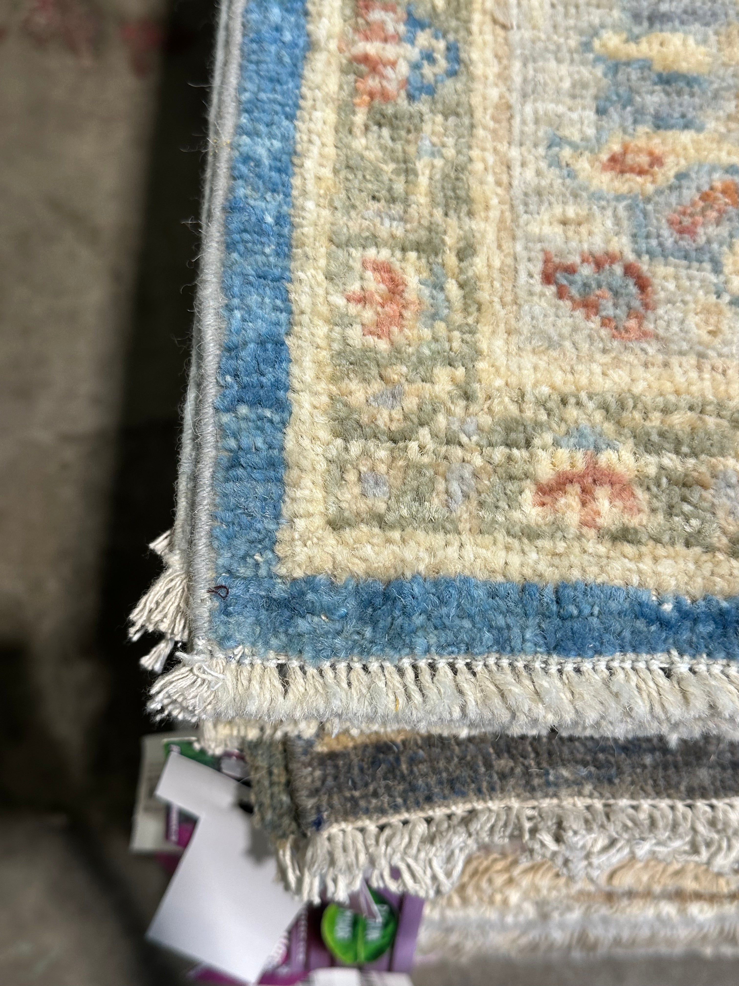 Marianna Elias 5.2x7.10 Afghani Whitewashed Oushak