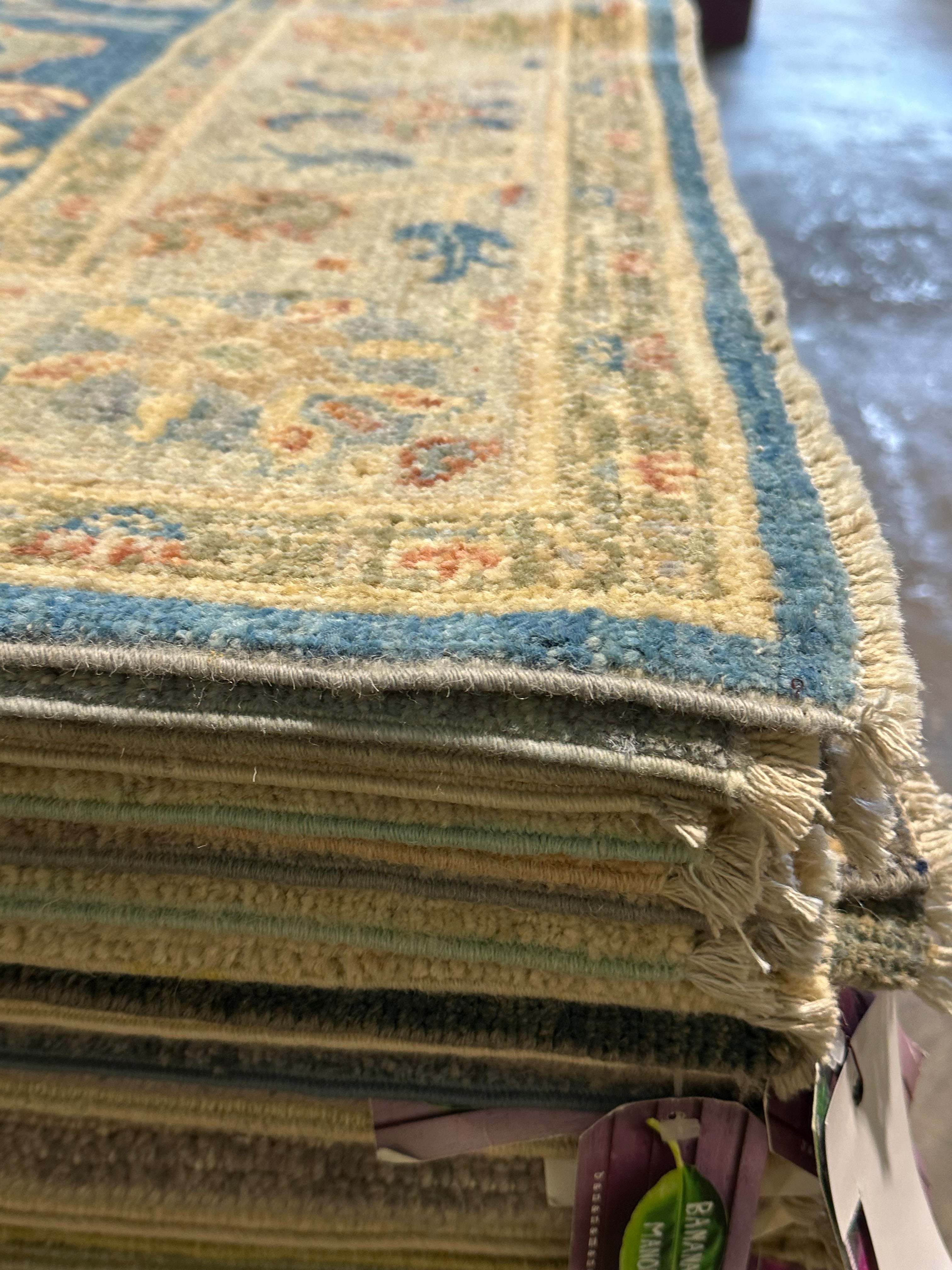 Marianna Elias 5.2x7.10 Afghani Whitewashed Oushak