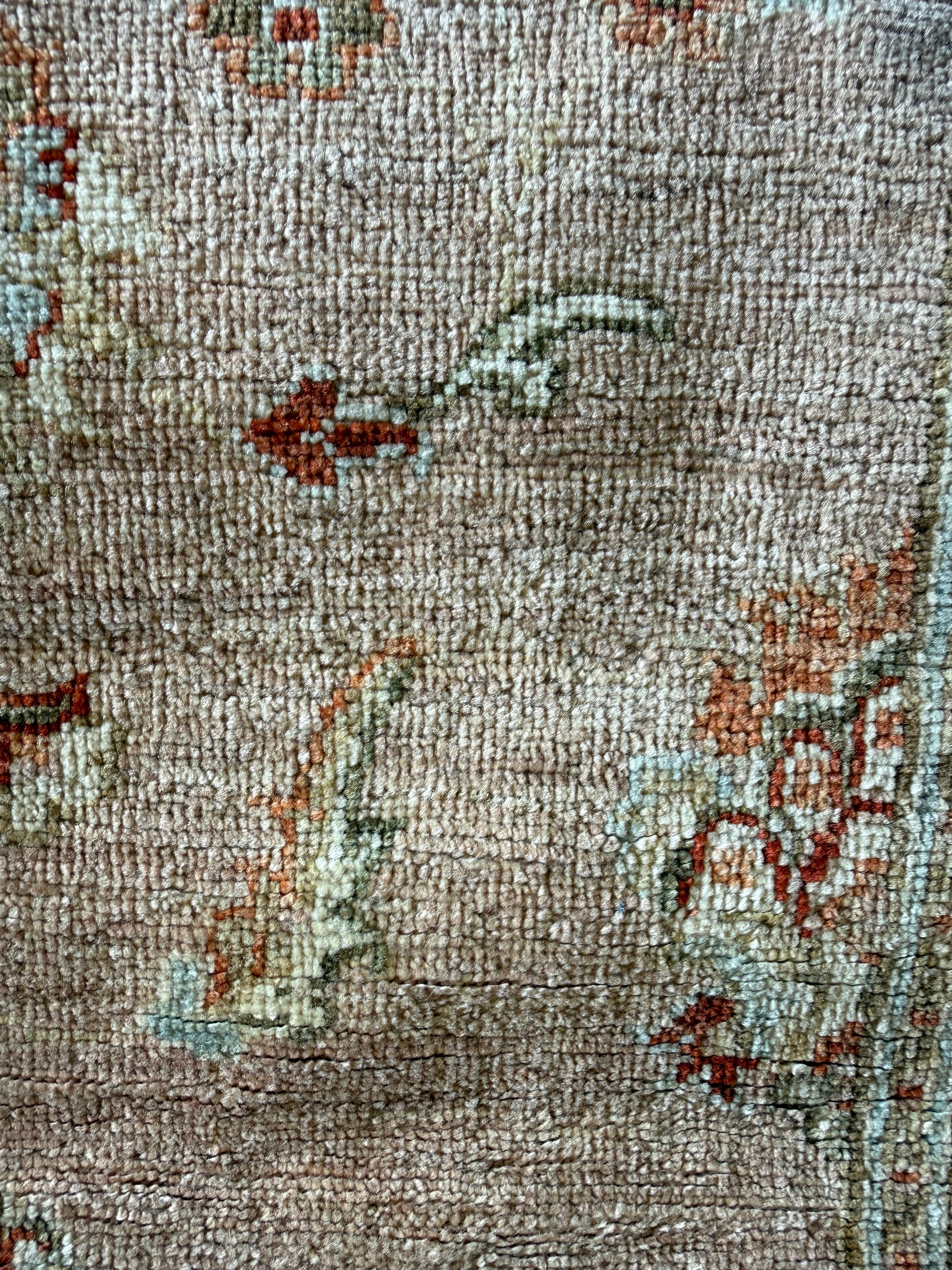 Joy Sunday 2.8x3.9 Light Pink Hand-Knotted Farhan Rug