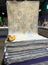 Claire Benjamin 5.2x8.2 Afghani Whitewashed Oushak