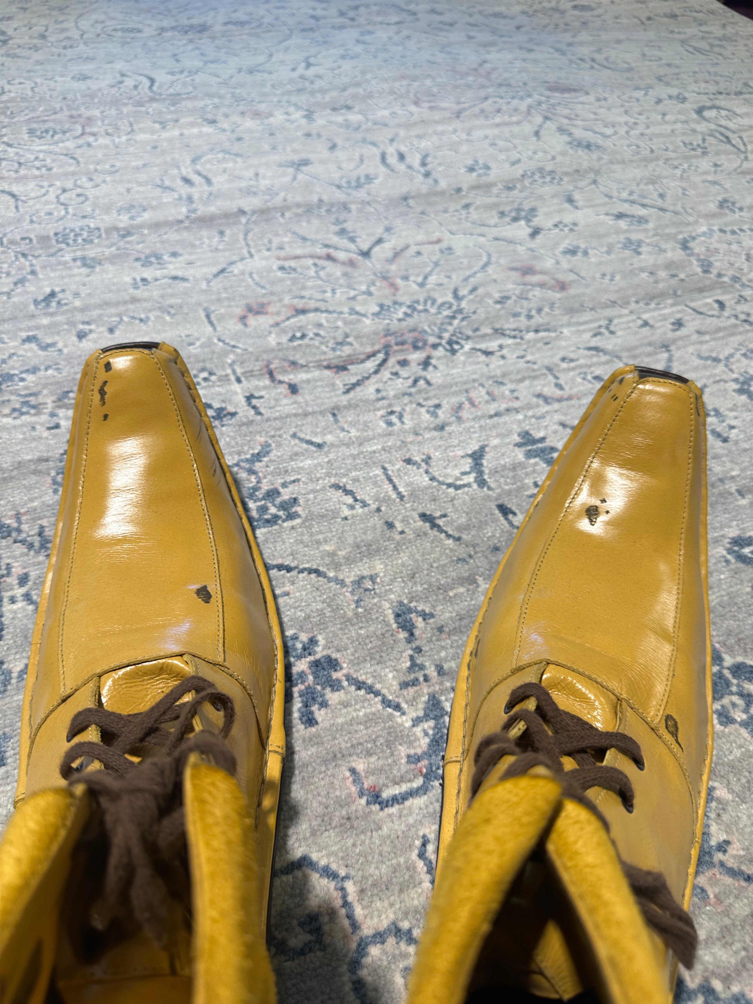 Gonzo Grey and Blue Hand-Knotted Rug 5.6x7.6