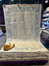 Barbara Ann Scott 6.1x8.10 Blue and Grey Whitewashed Afghani Oushak