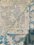 Barbara Ann Scott 6.1x8.10 Blue and Grey Whitewashed Afghani Oushak