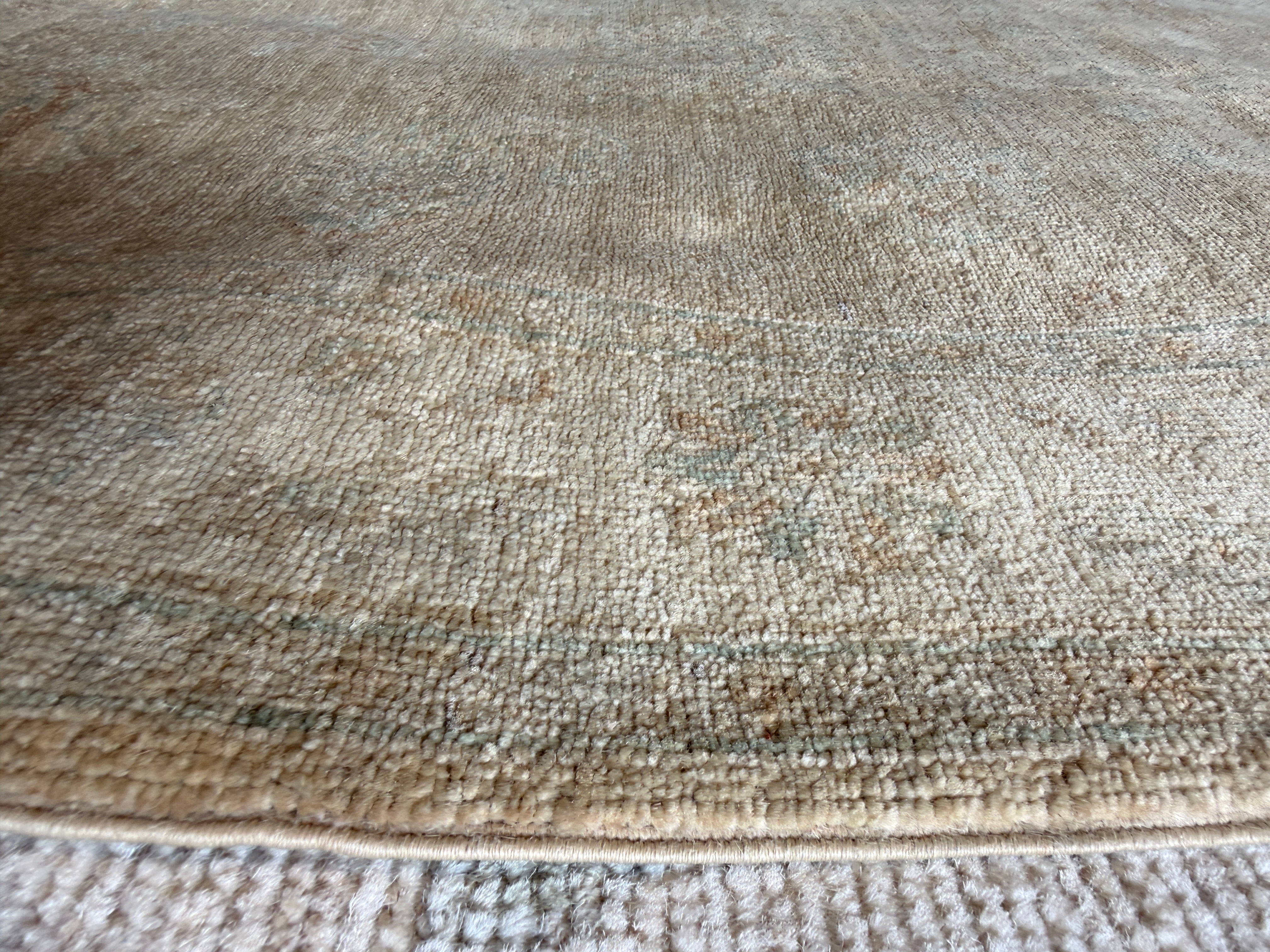 Phylicia Feldman 3.3x4.10 Cream Hand-Knotted Farhan Rug