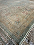 Lauren Adams Jones 3.2x4.9 Light Blue Hand-Knotted Tabriz Rug