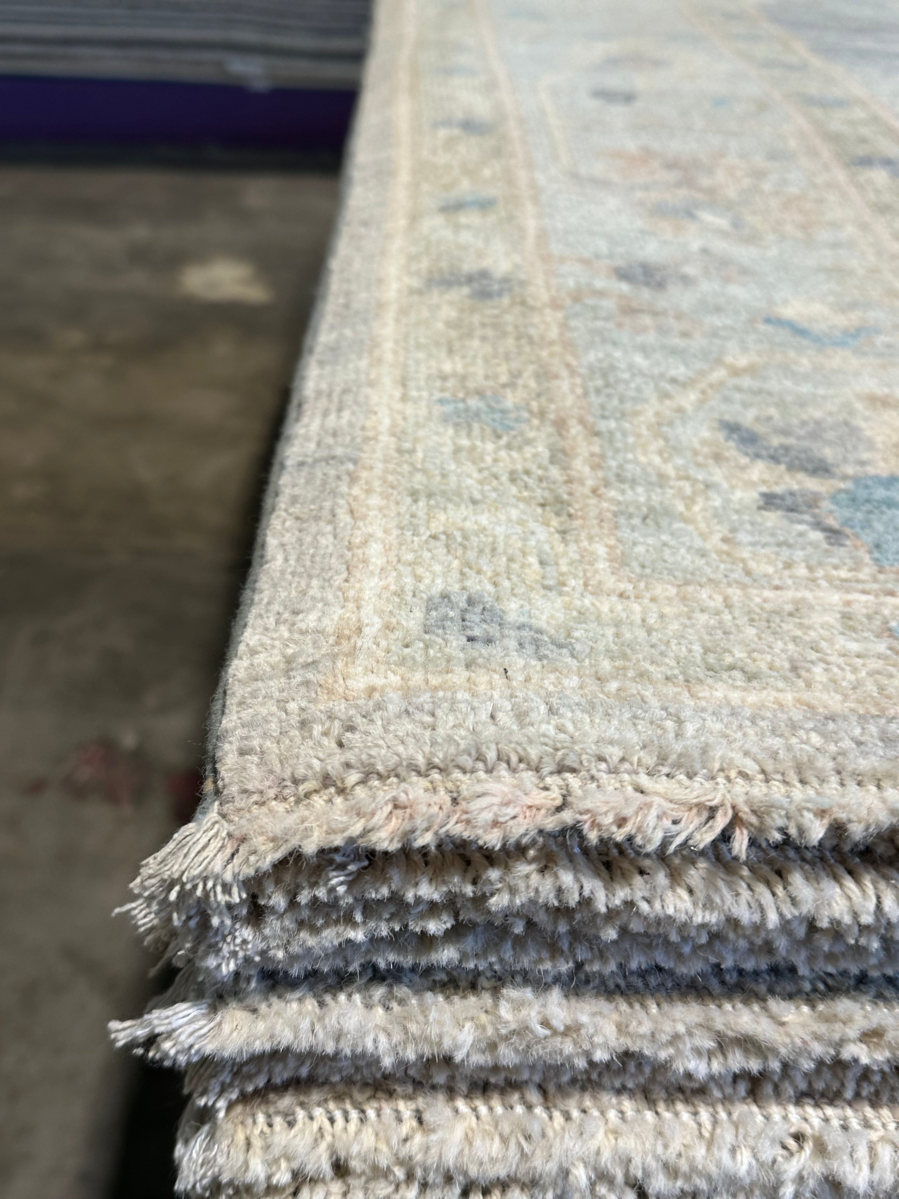 Dana Baker 5.2x7.11 Afghani Whitewashed Oushak
