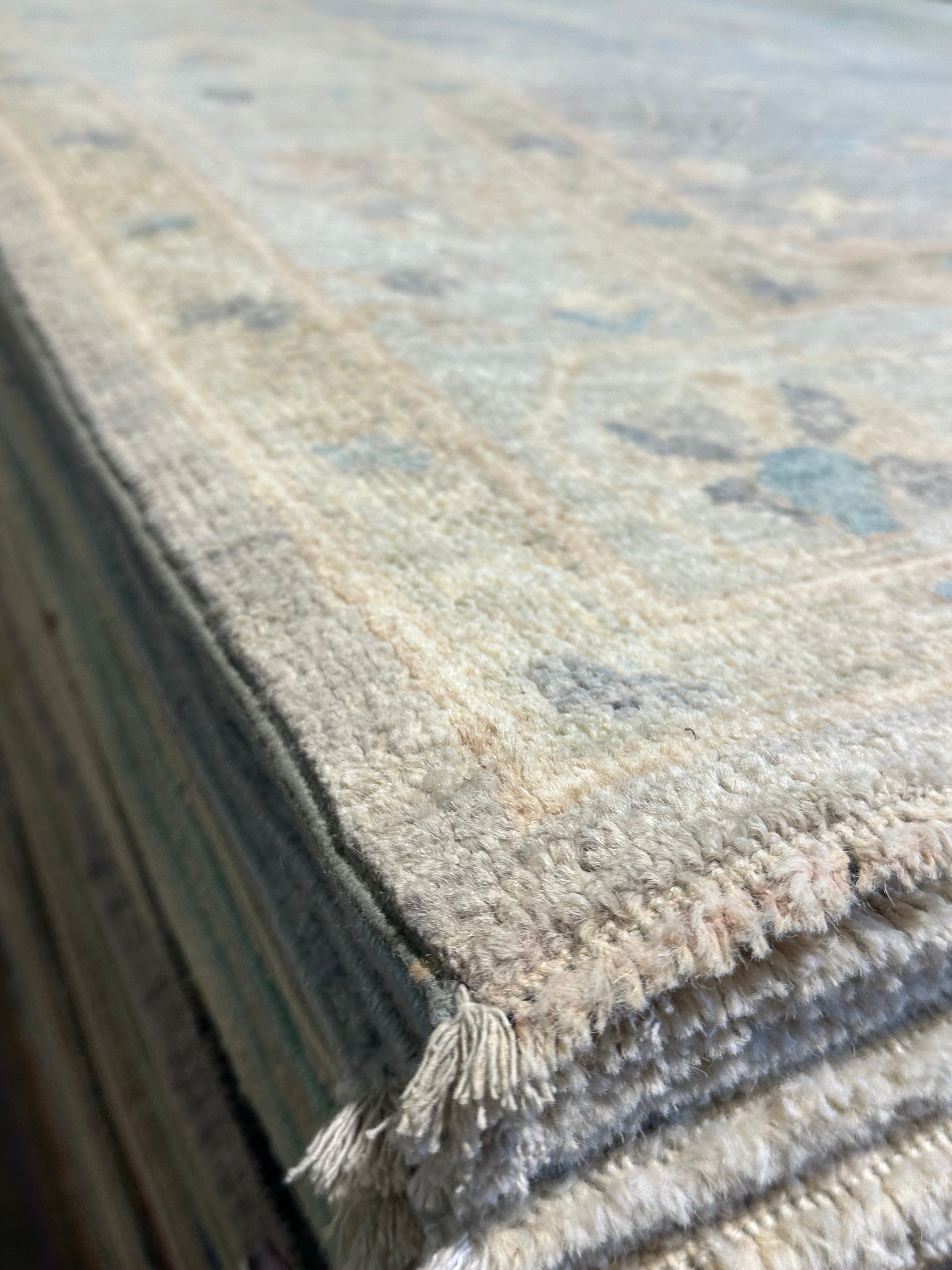 Dana Baker 5.2x7.11 Afghani Whitewashed Oushak