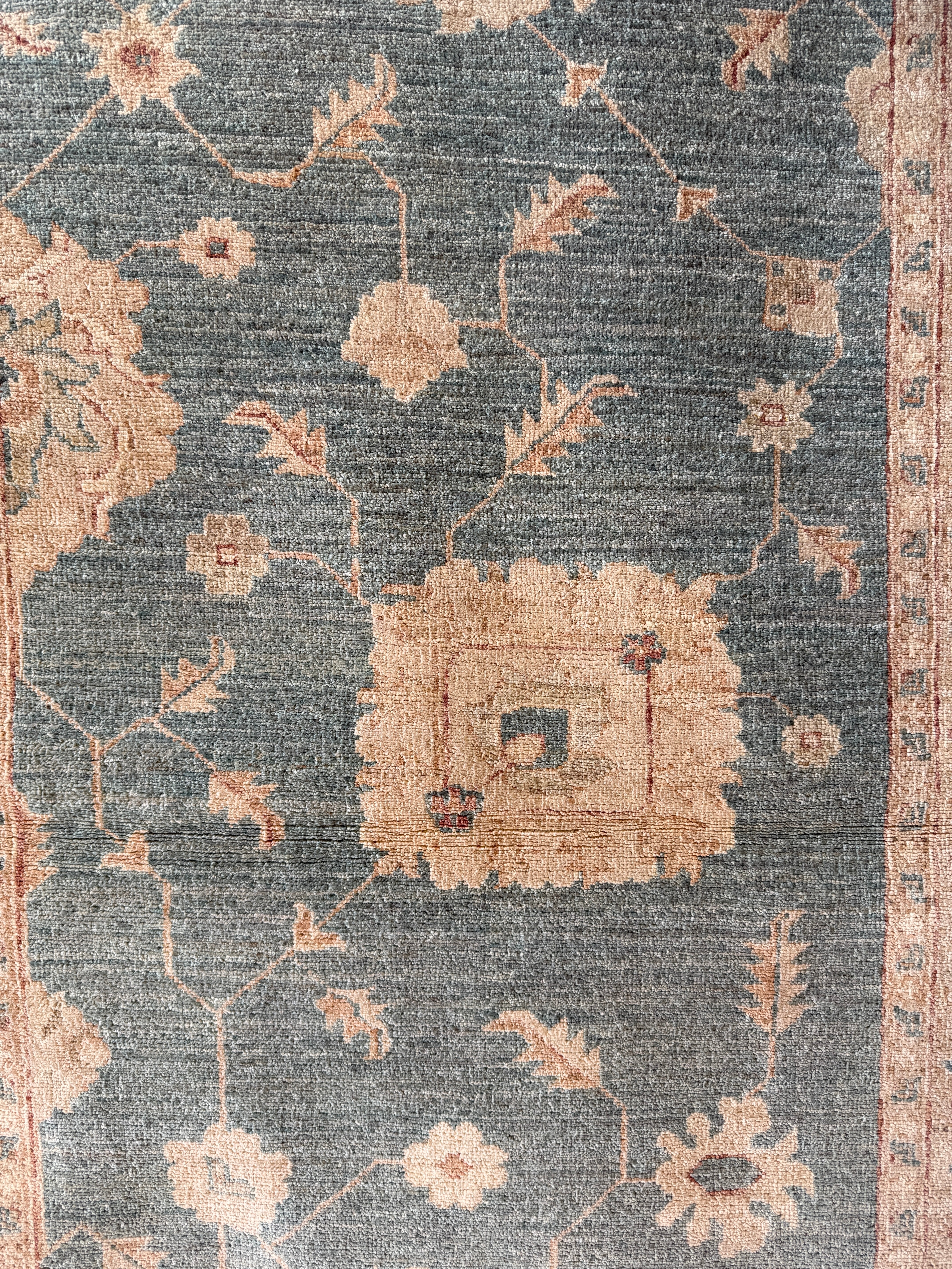Lisa Justis 3x5.1 Blue Hand-Knotted Farhan Rug