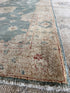 Lisa Justis 3x5.1 Blue Hand-Knotted Farhan Rug