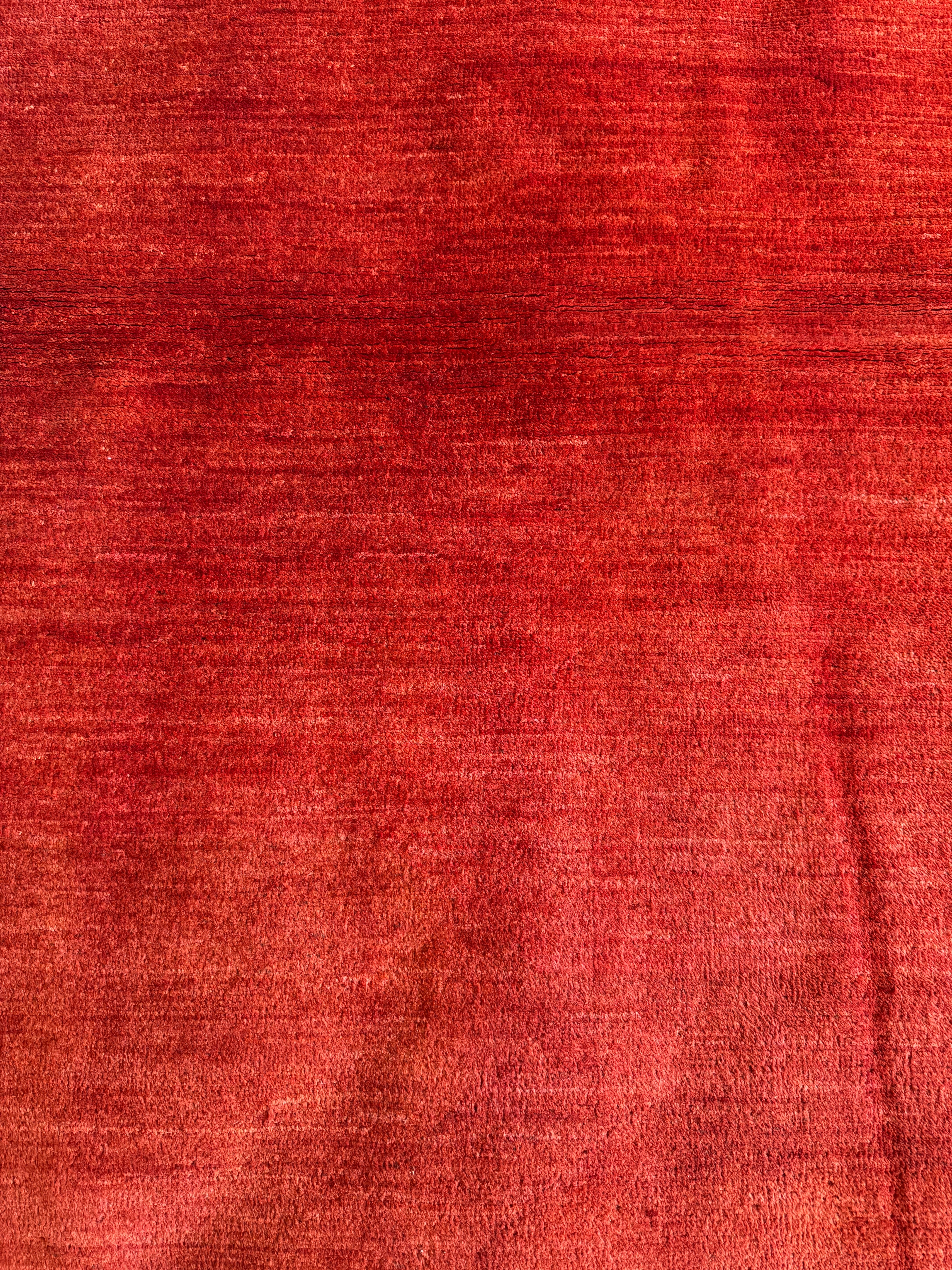 Eva Claytor 3.9x5.10 Red Hand-Knotted Farhan Rug