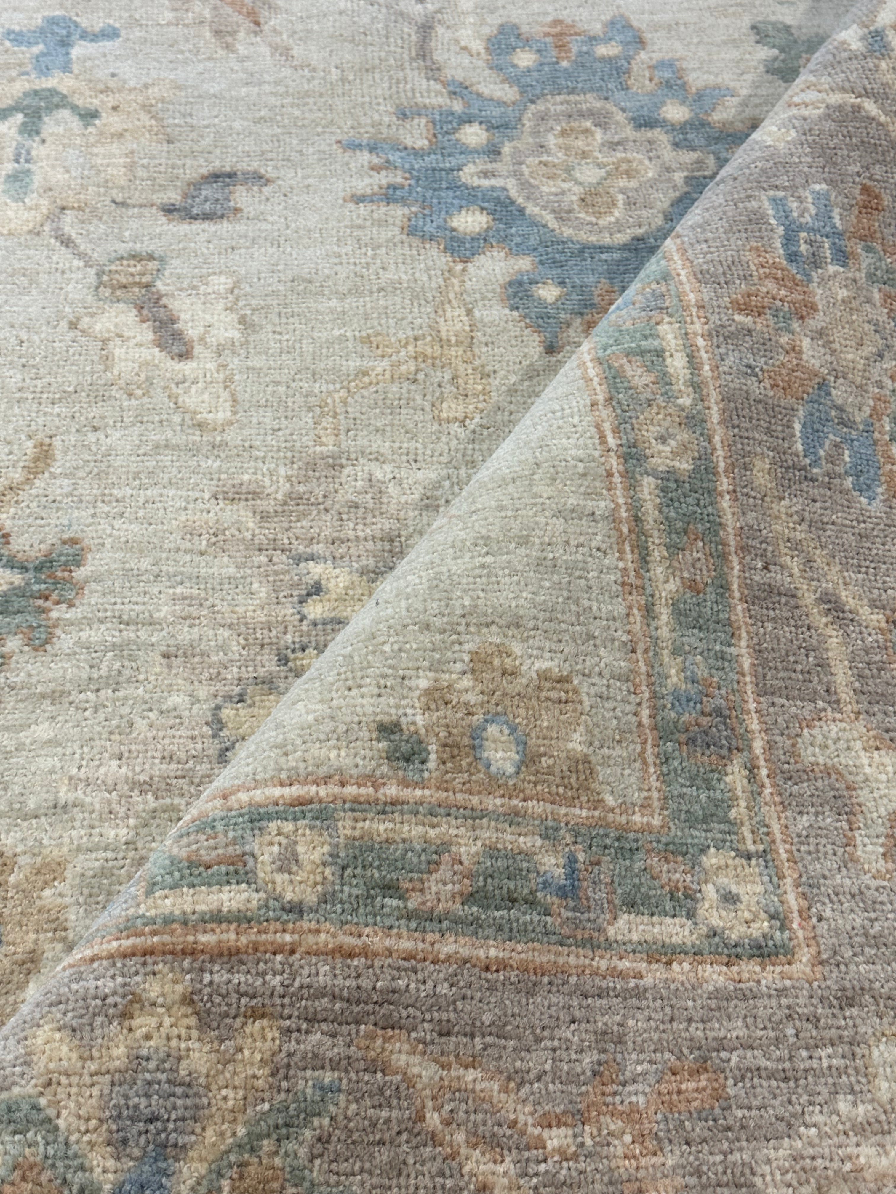 Lana Heying 5.11x9 Afghani Whitewashed Oushak