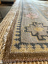 Ashley Dalton 8x10 Brown and Grey Hand-Knotted Oushak Rug