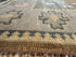 Ashley Dalton 8x10 Brown and Grey Hand-Knotted Oushak Rug