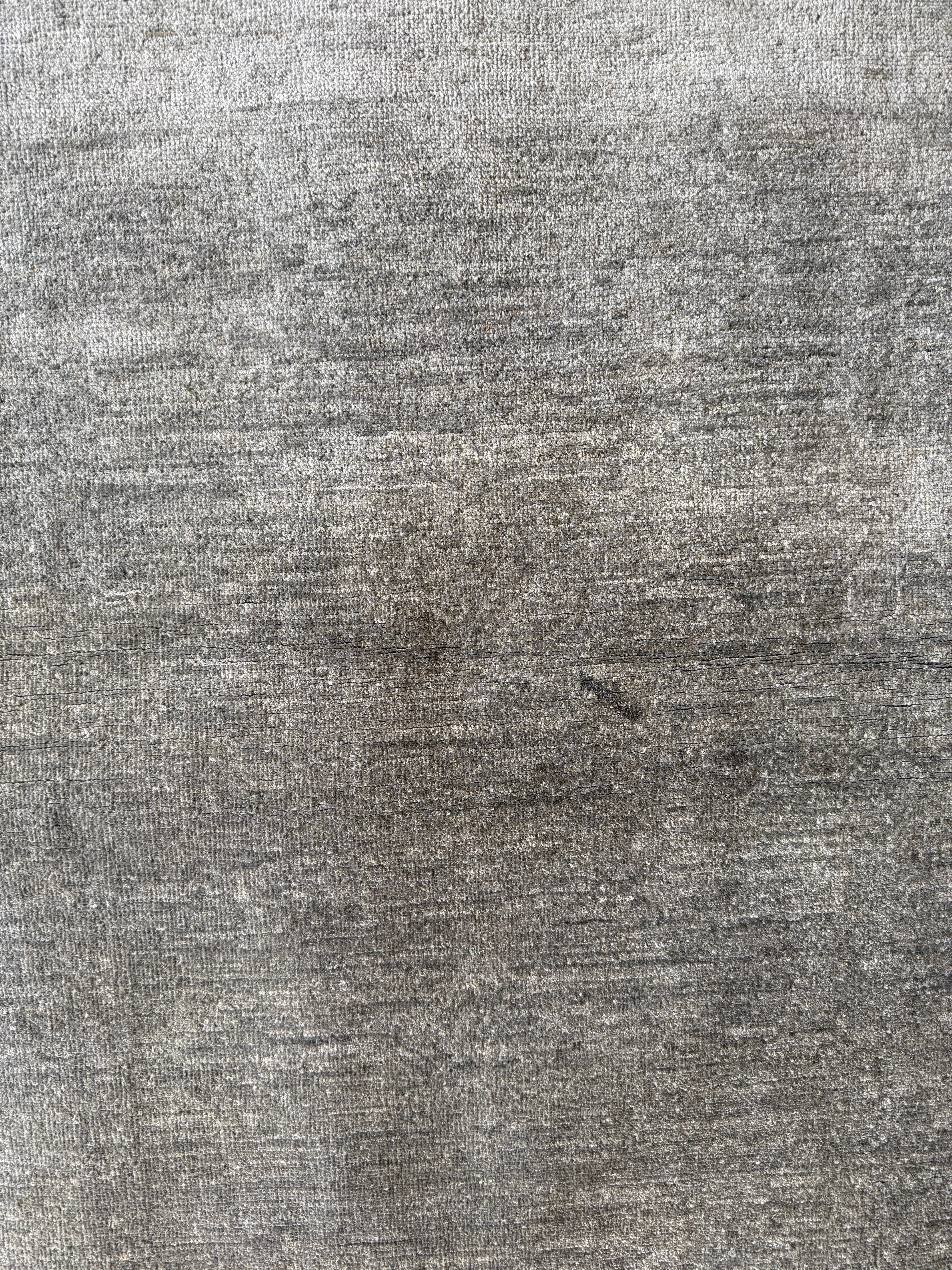 Nicole Mosteller 2.9x4.1 Grey Hand-Knotted Farhan Rug