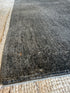 Nicole Mosteller 2.9x4.1 Grey Hand-Knotted Farhan Rug
