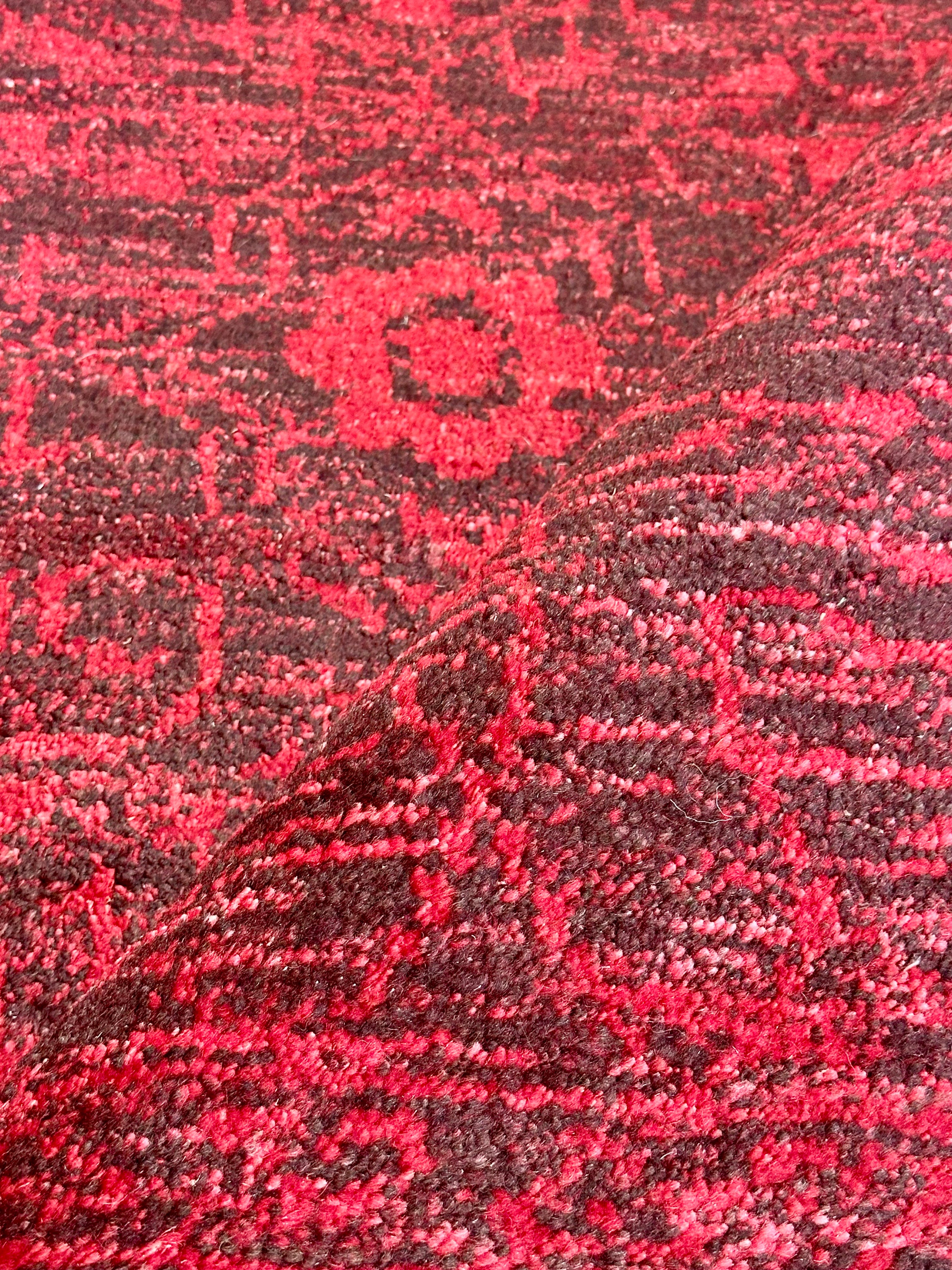 Joanie Wyll 5x8 Red Hand-Knotted Oushak Rug