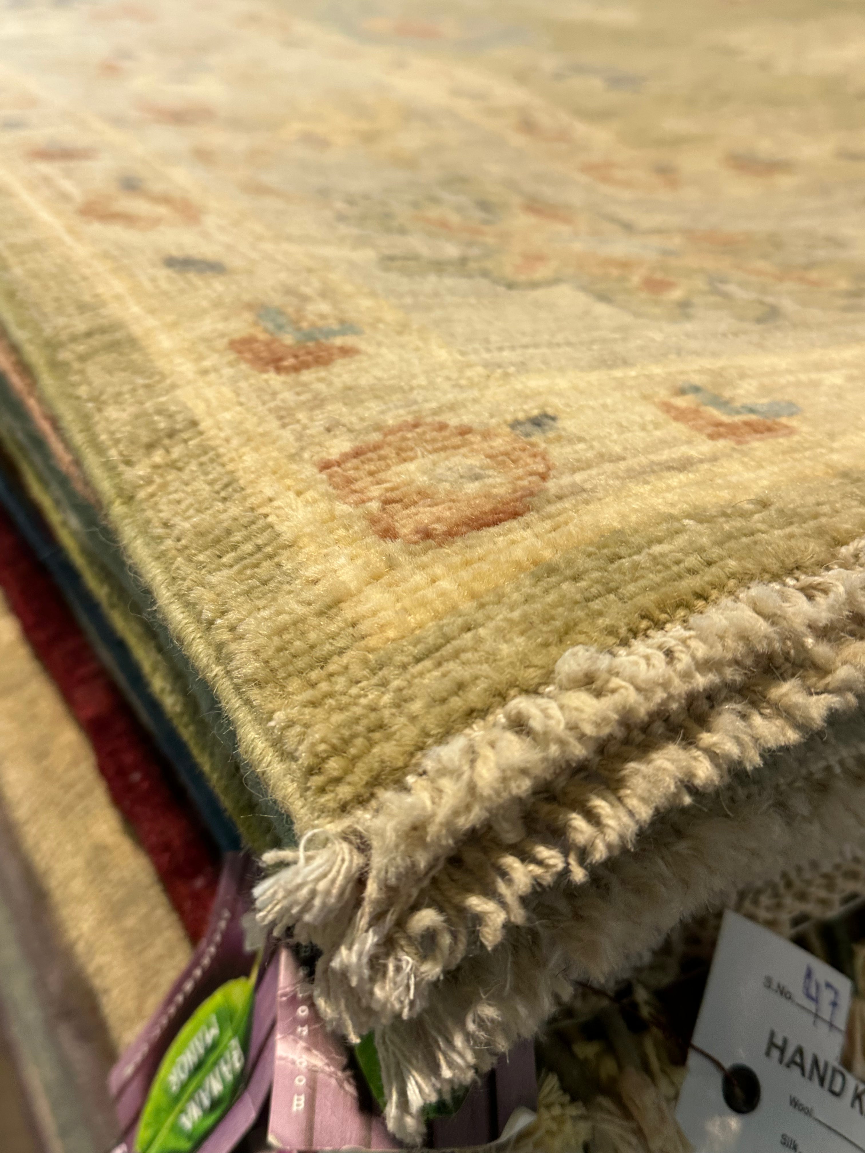 Virginia Burton 6.3x8.11 Afghani Colorful Oushak