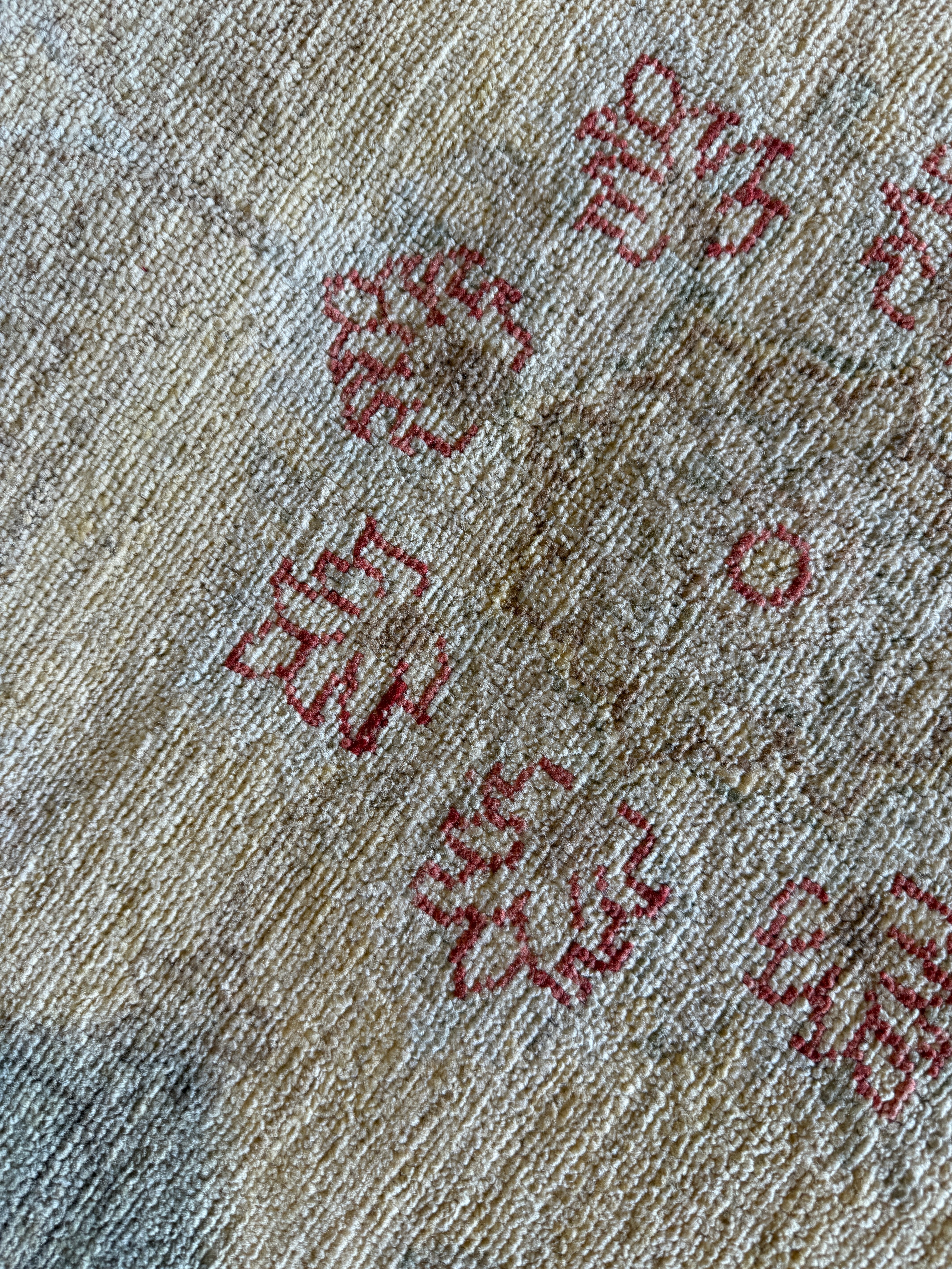 Kristyl Dawn Tift 9.9x9.11 Cream Hand-Knotted Farhan Rug