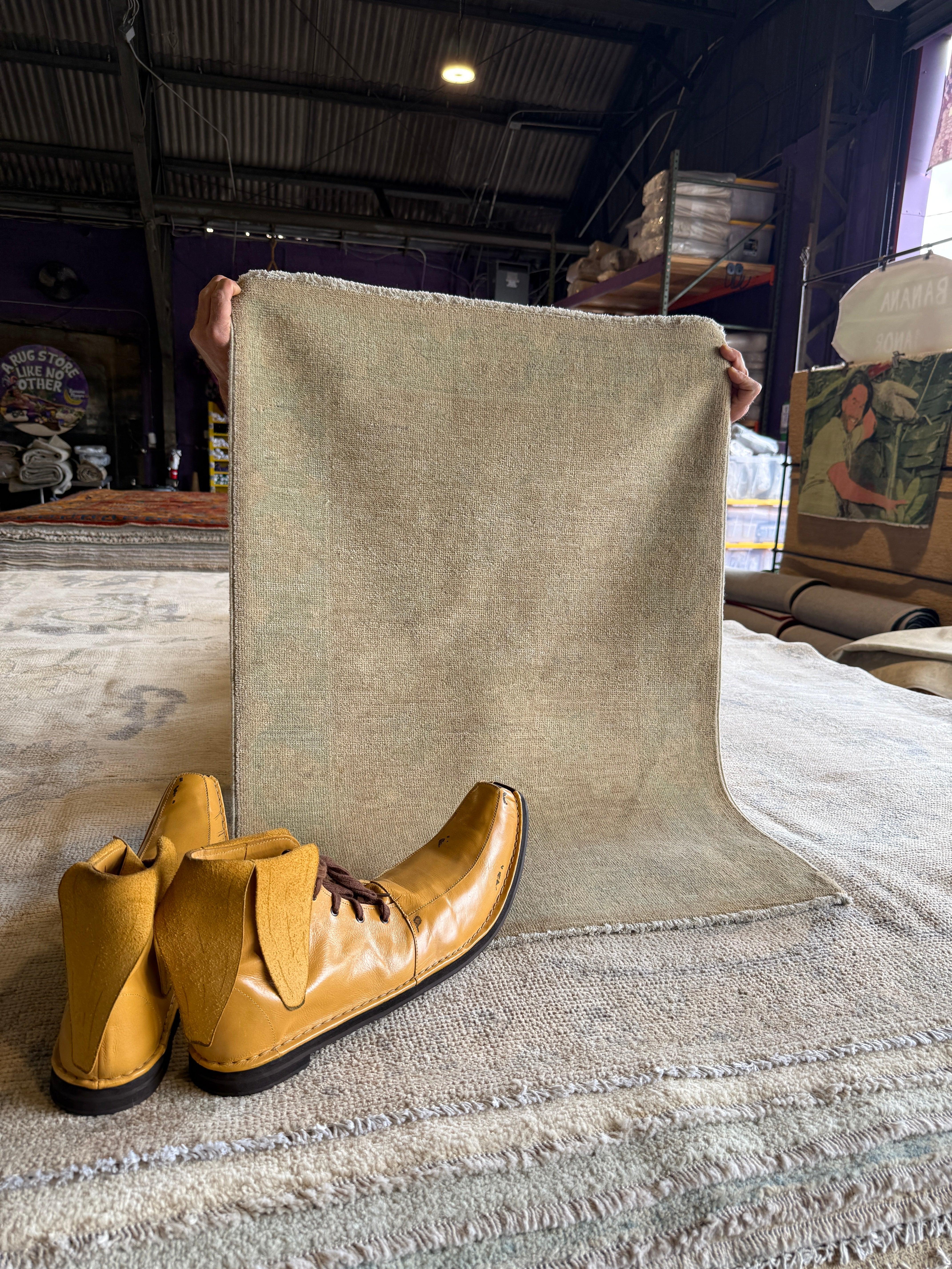 Jessica Pickard 2.3x3.1 Cream Hand-Knotted Farhan Rug