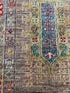 Eimy Forrest 4.2x6.5 Grey Hand-Knotted Sultani Rug