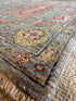Eimy Forrest 4.2x6.5 Grey Hand-Knotted Sultani Rug