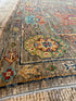 Eimy Forrest 4.2x6.5 Grey Hand-Knotted Sultani Rug