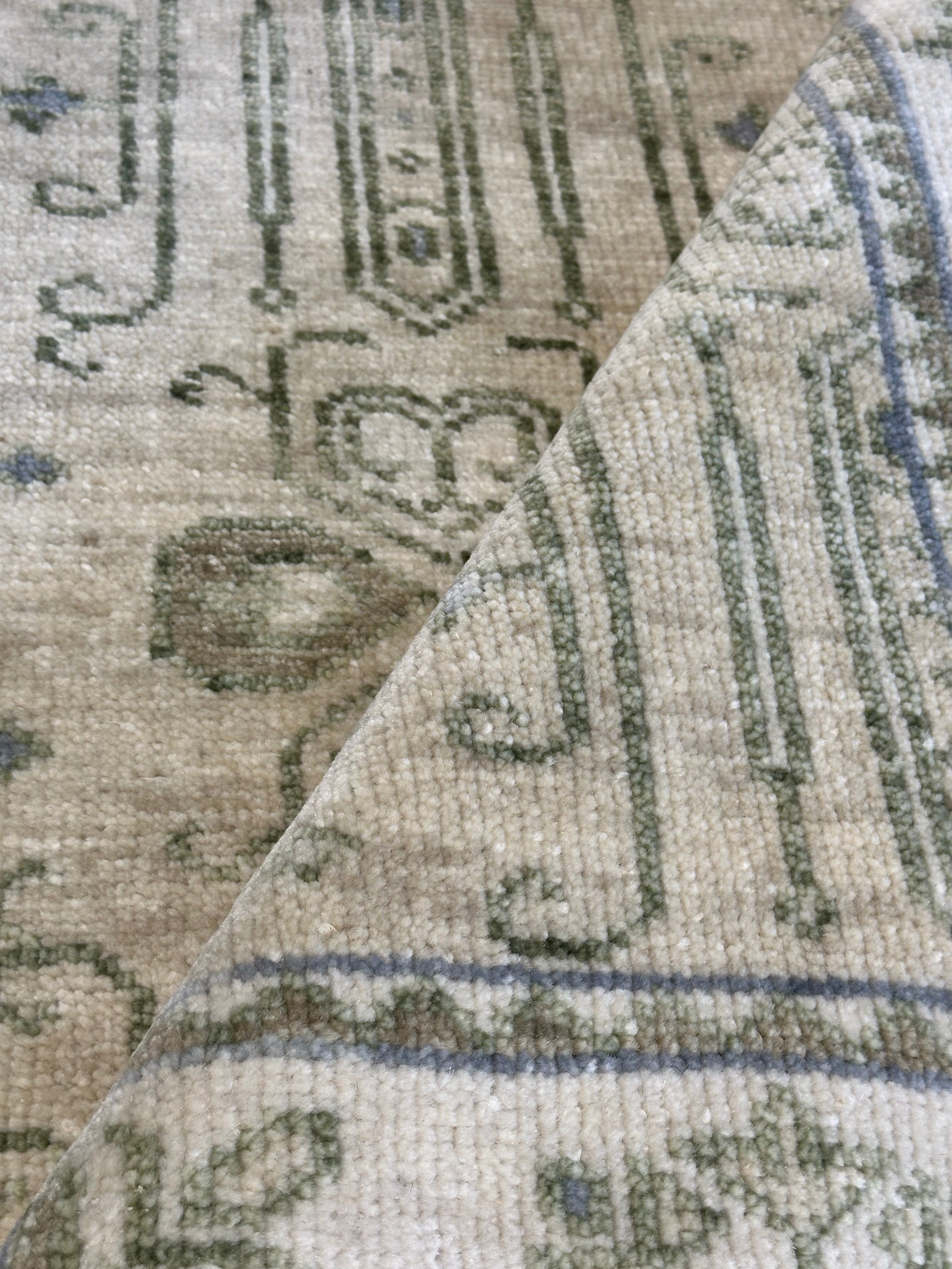 Rika 5x8 Tan & Ivory Oushak