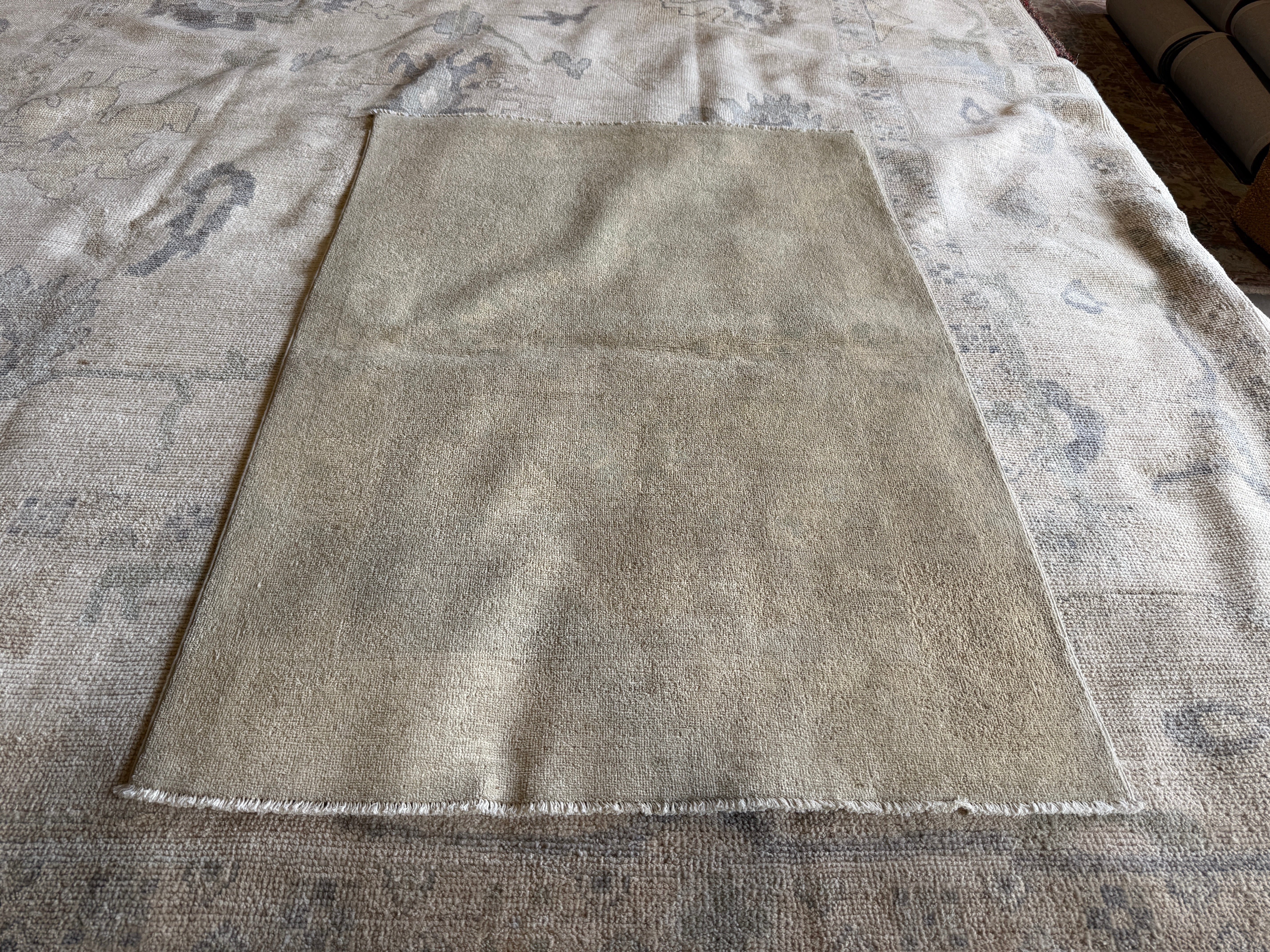 Harper-Lynn Bryson 3.1x4.7 Cream Hand-Knotted Farhan Rug