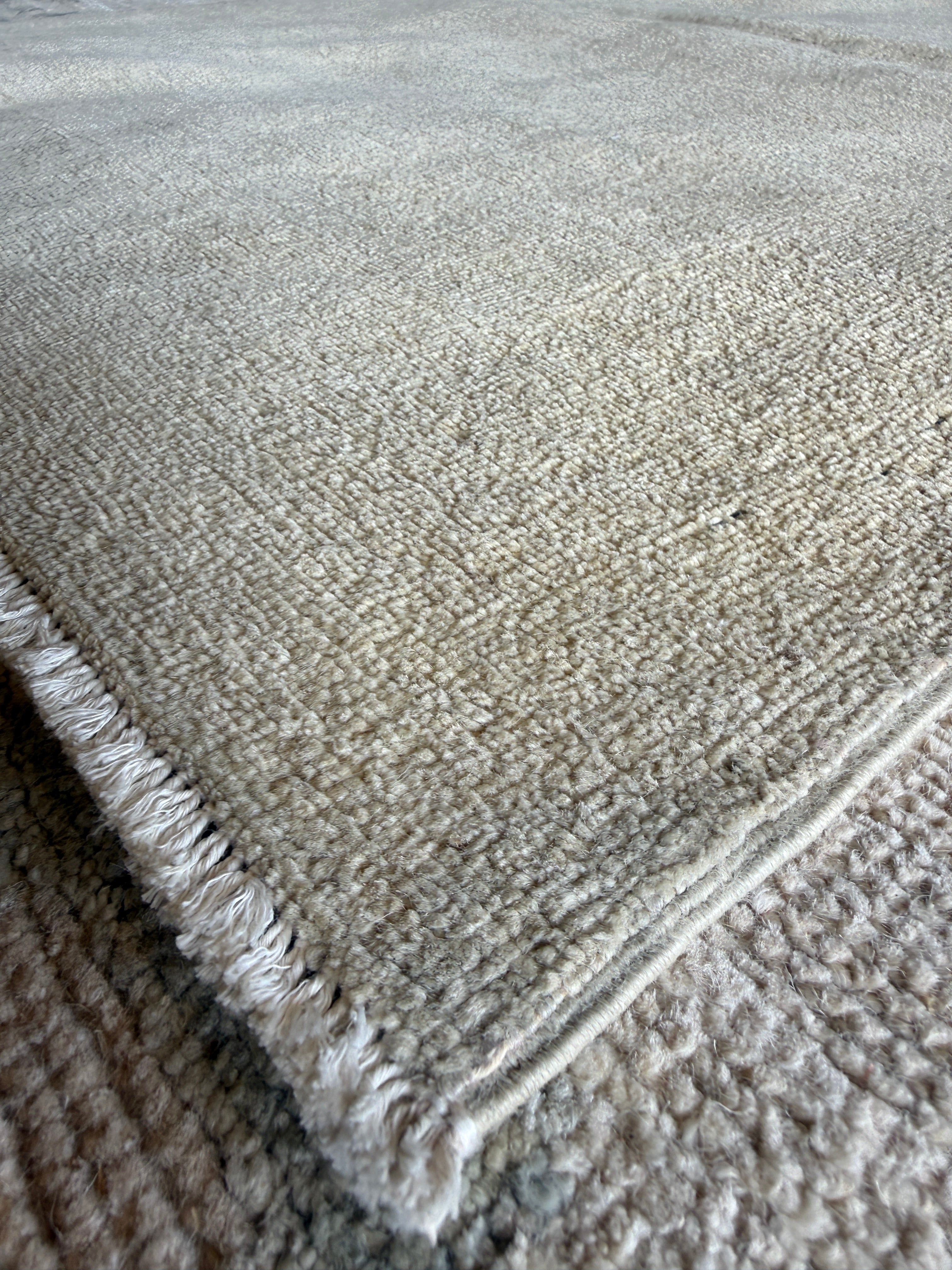 Harper-Lynn Bryson 3.1x4.7 Cream Hand-Knotted Farhan Rug