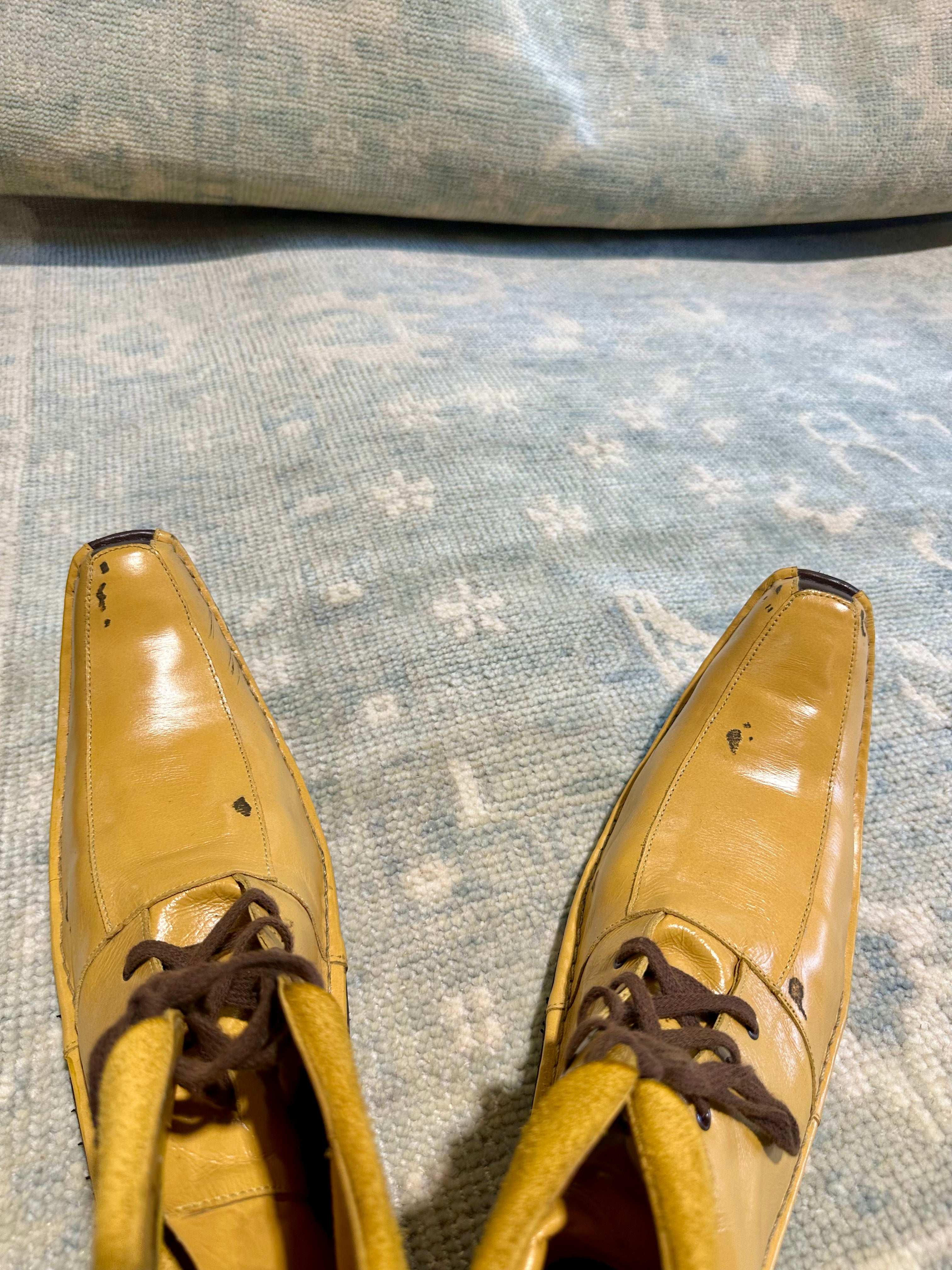 Elle Macpherson 4.9x6.6 Grey Hand-Knotted Oushak