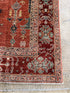 Katrina Rice 5.8x7.11 Red Hand-Knotted Humna Rug