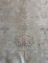 Gwendoline Christie 8.10x11.10 Pink & Cream Afghani Whitewashed Oushak
