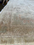 Gwendoline Christie 8.10x11.10 Pink & Cream Afghani Whitewashed Oushak