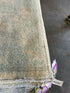 Erin Dicker 9.2x11.11 Green Afghani Whitewashed Oushak