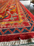 Akira Fukasawa 10x14 Red Hand-Knotted Humna Rug