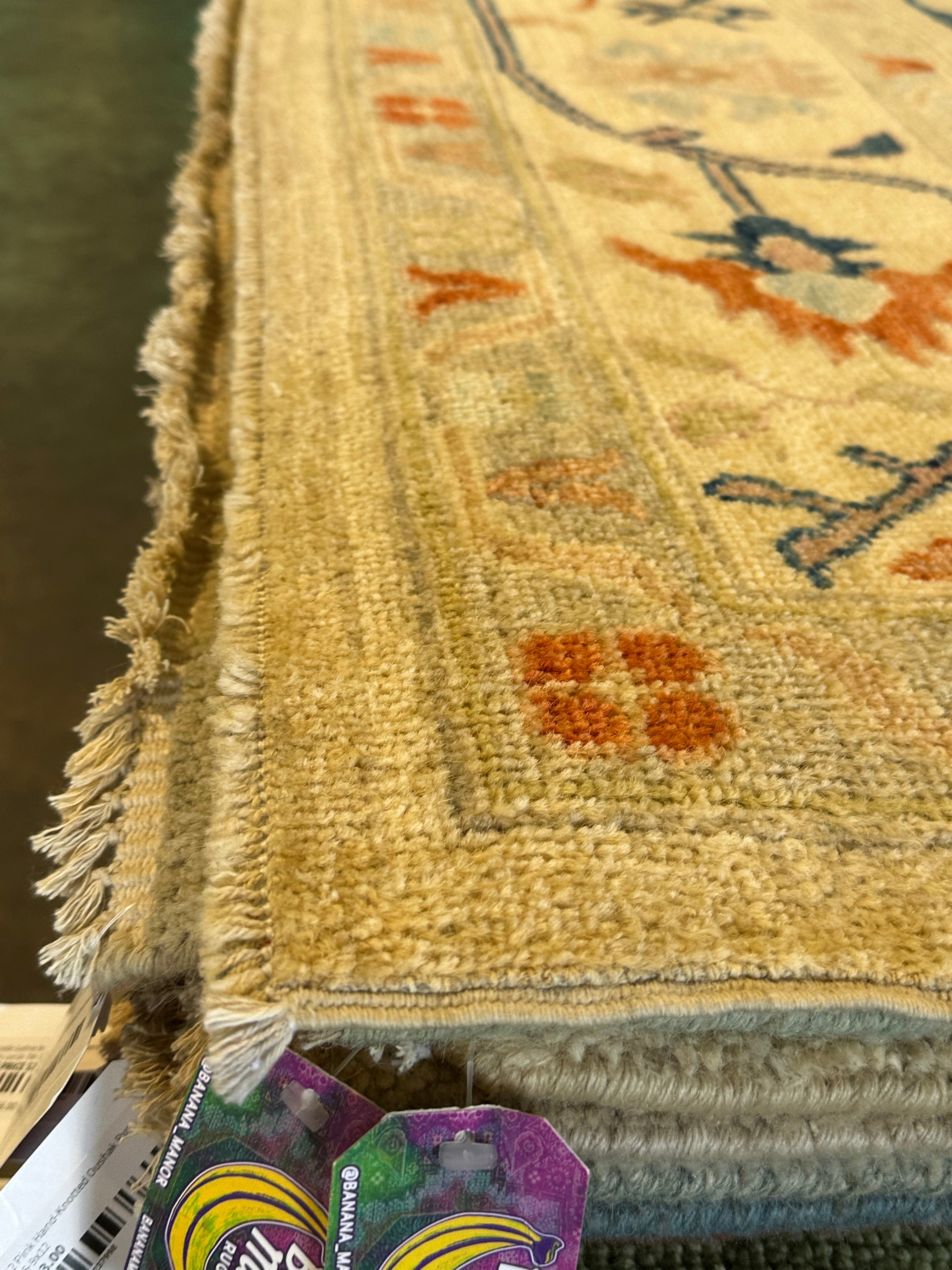 Karen McCullah 8.10x11.11 Afghani Whitewashed Oushak