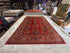 Kate Emery 5.10x9.1 Red Hand-Knotted Humna Rug