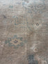 Erika Vázquez 8.1x9.10 Blue Afghani Whitewashed Oushak