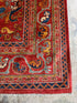 Kate Emery 5.10x9.1 Red Hand-Knotted Humna Rug