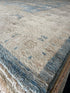 Billie Piper 8.2x10.3 Blue Afghani Whitewashed Oushak
