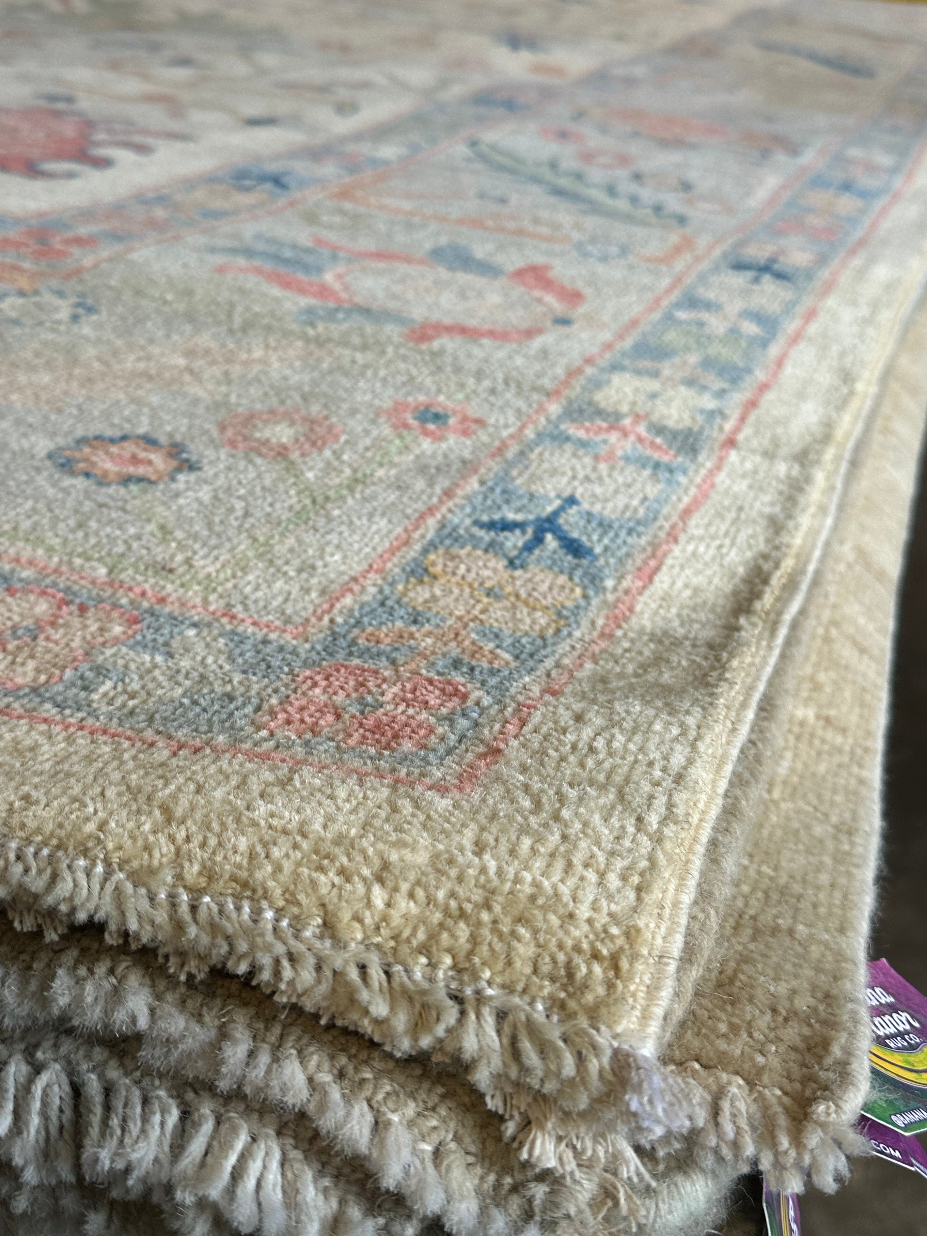 Sophie Engel 10x13.6 Afghani Colorful Oushak